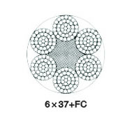 6×37(b)类圆股钢丝绳